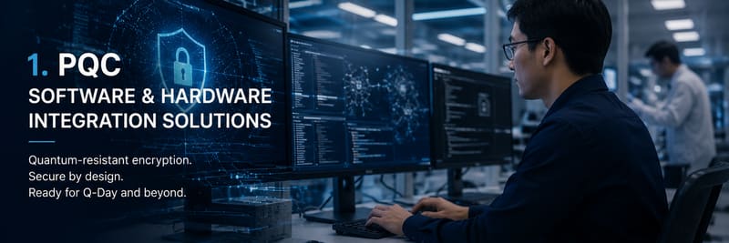 PQC software and hardware integration representative photo