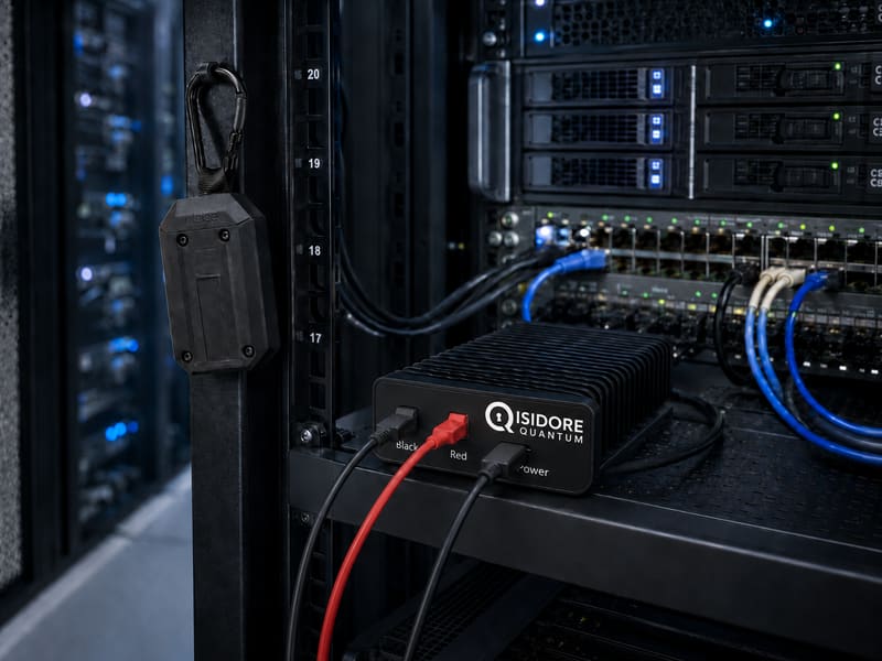 System integration hardware deployed in a server rack