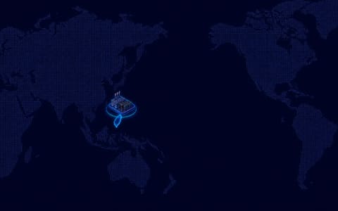 從台灣製造出貨到美國、日本、新加坡與東南亞的跨國交付流程示意